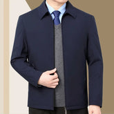 Men's New Spring And Autumn Polo Collar Coat